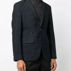 Karl Lagerfeld zip-up liner blazer