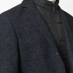 Karl Lagerfeld zip-up liner blazer