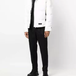 Karl Lagerfeld hooded padded jacket