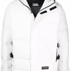 Karl Lagerfeld hooded padded jacket