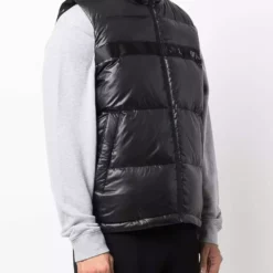 Karl Lagerfeld logo padded gilet