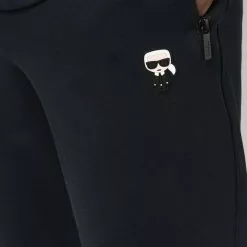 Karl Lagerfeld K/Ikonic cotton track pants