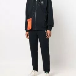 Karl Lagerfeld K/Ikonic cotton track pants
