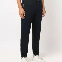 Karl Lagerfeld K/Ikonic cotton track pants