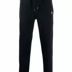 Karl Lagerfeld K/Ikonic cotton track pants