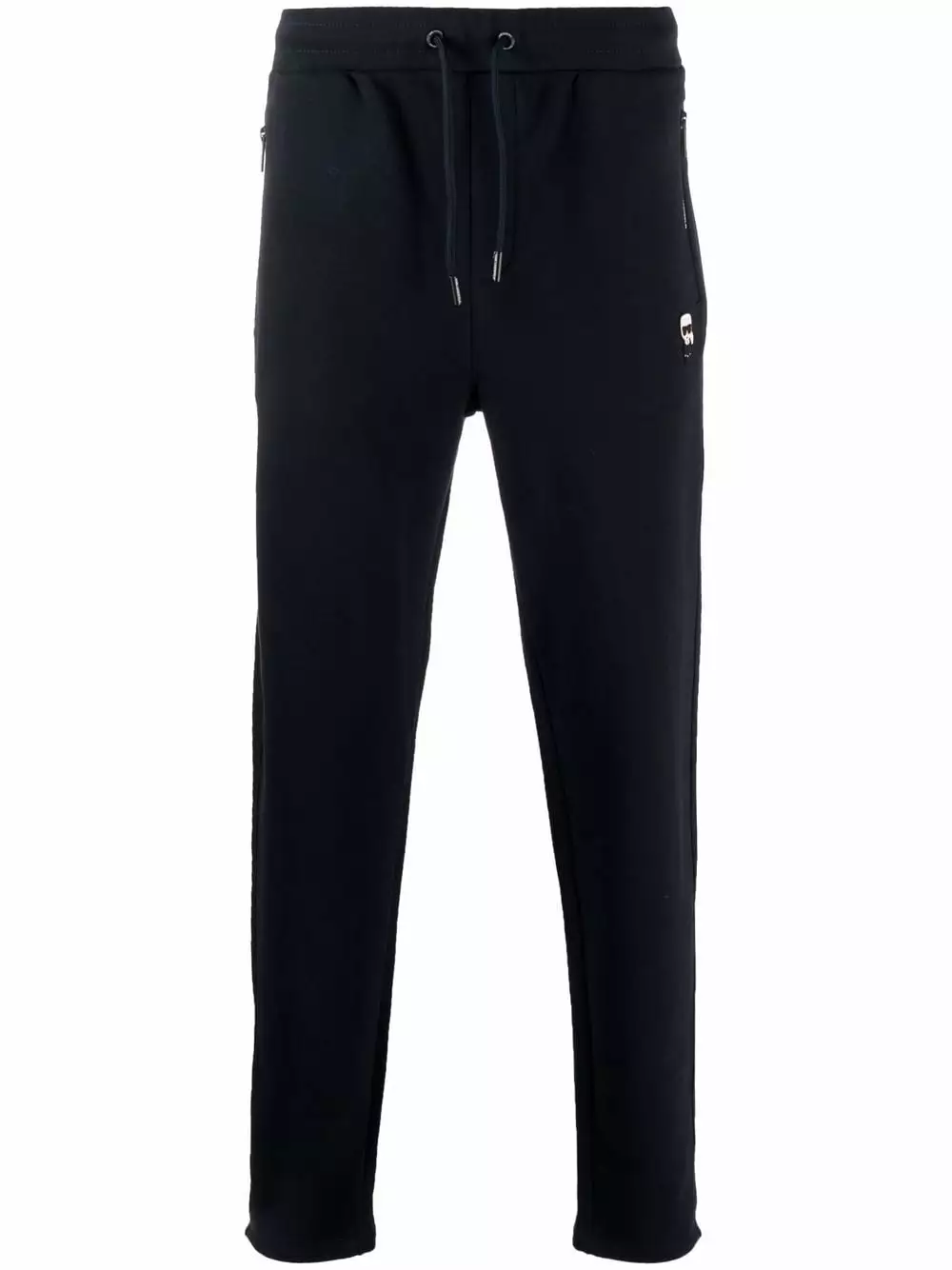 Karl Lagerfeld K/Ikonic cotton track pants