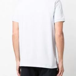 Karl Lagerfeld Ikonik logo-patch cotton polo shirt