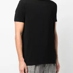 Karl Lagerfeld logo-embroidered short-sleeve T-shirt