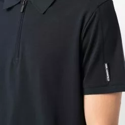 Karl Lagerfeld short-sleeve cotton polo shirt