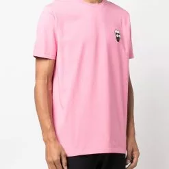 Karl Lagerfeld patch-detail cotton T-shirt