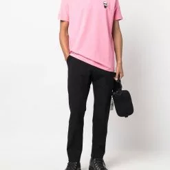Karl Lagerfeld patch-detail cotton T-shirt