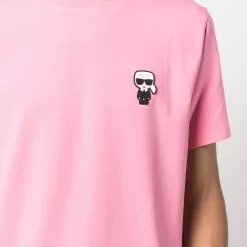 Karl Lagerfeld patch-detail cotton T-shirt