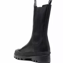 Karl Lagerfeld Chelsea logo ankle boots