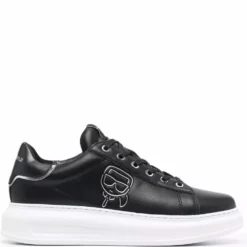 Karl Lagerfeld logo print sneakers