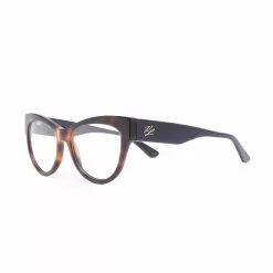 Karl Lagerfeld wayfarer-frame glasses