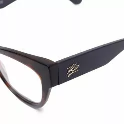 Karl Lagerfeld wayfarer-frame glasses