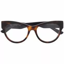 Karl Lagerfeld wayfarer-frame glasses