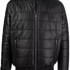 Karl Lagerfeld zipped padded jacket