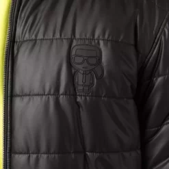 Karl Lagerfeld zipped padded jacket