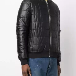 Karl Lagerfeld zipped padded jacket