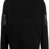 Karl Lagerfeld zip sleeve pocket jumper