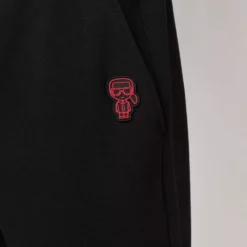 Karl Lagerfeld logo patch track pants