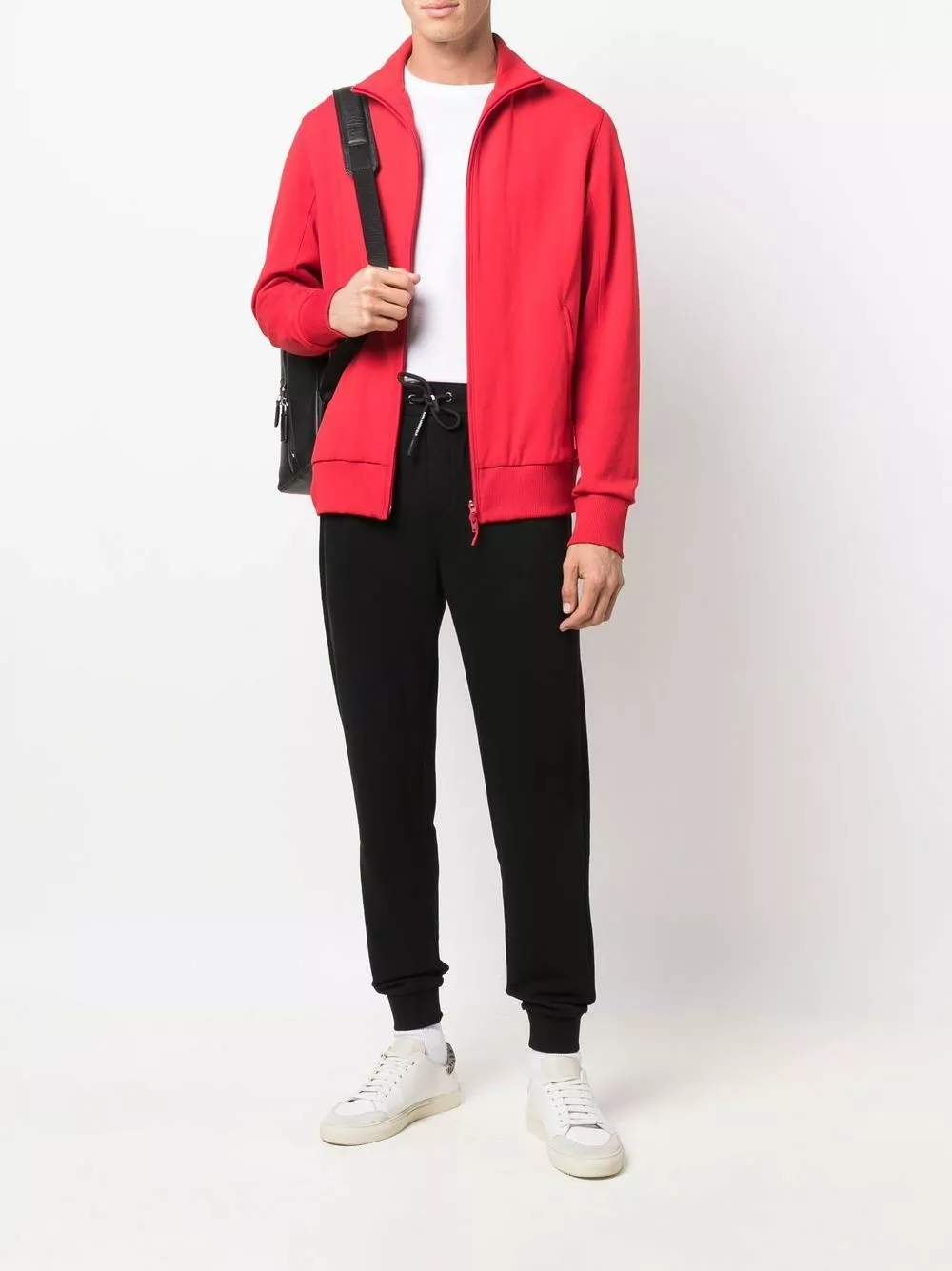 Karl Lagerfeld logo patch track pants