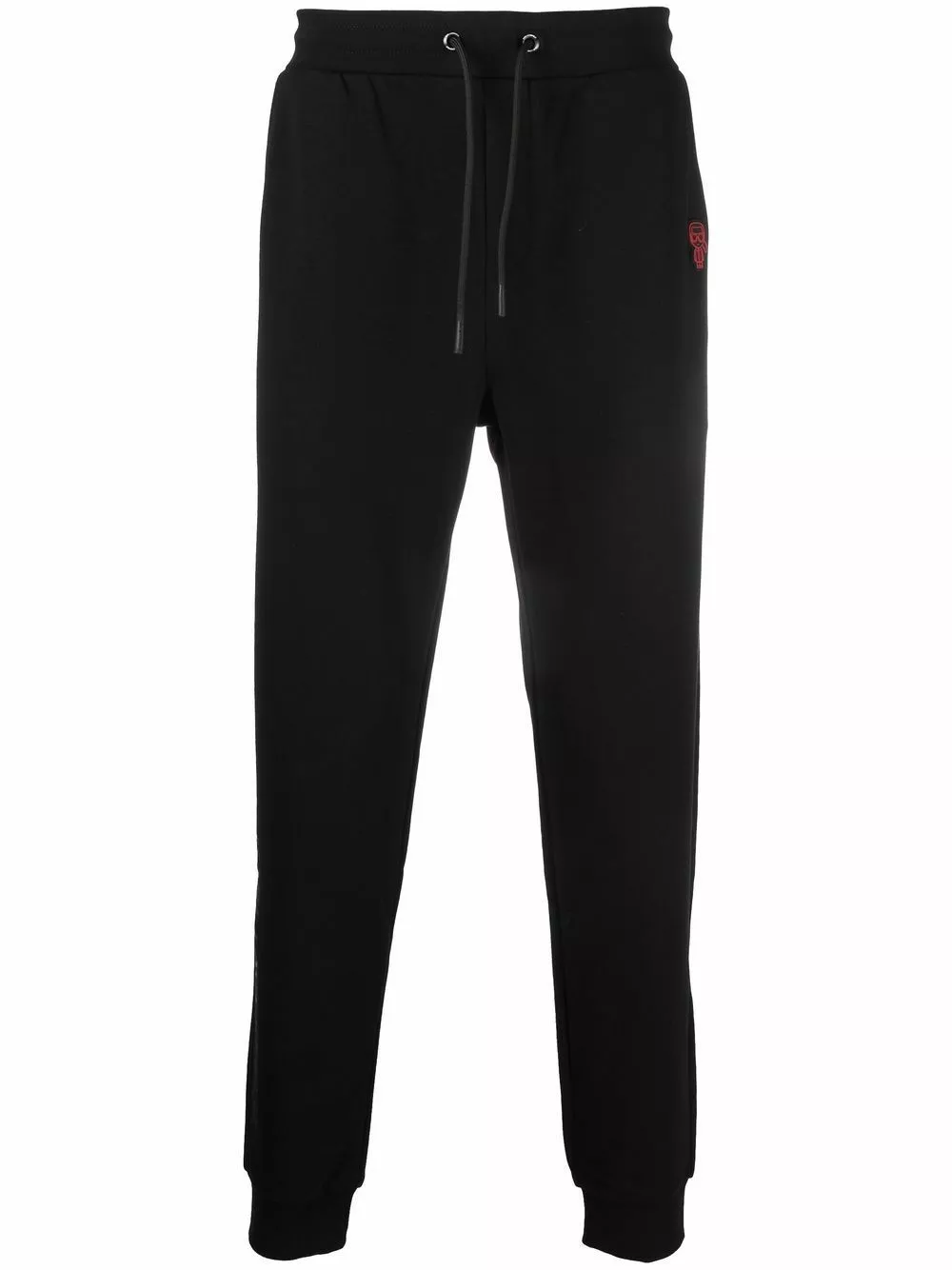 Karl Lagerfeld logo patch track pants